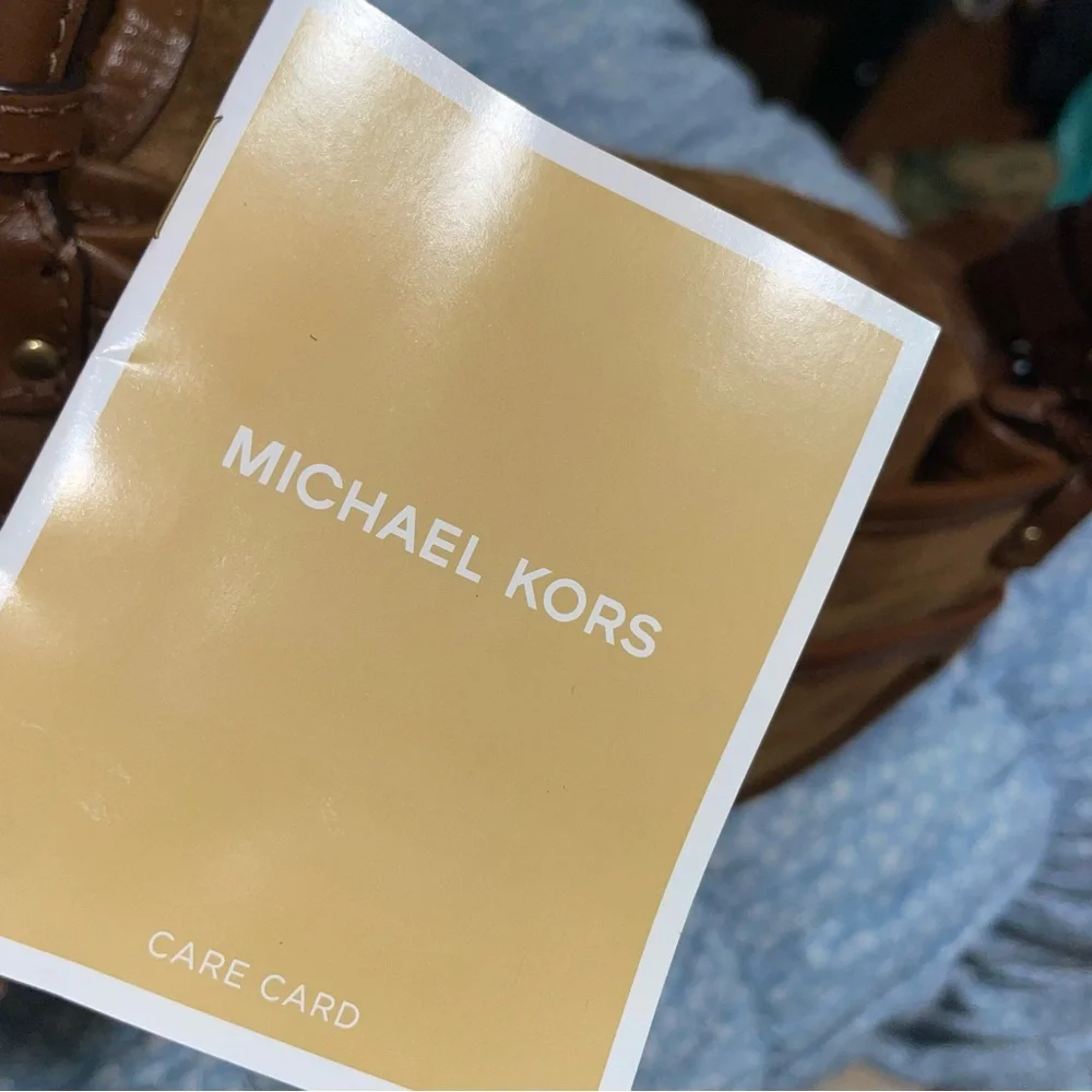 Michael Kors Jamie Medium Suede Saddle Bag - Picture 11 of 14